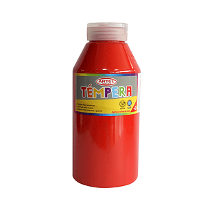 Tempera 500Ml Bermellon Artel