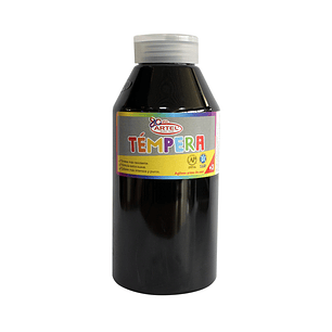 Tempera 500Ml Negro Artel
