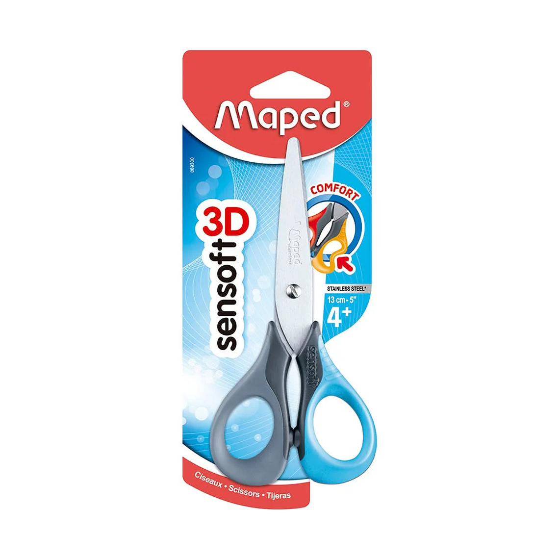 Tijera Maped Sensoft 13Cm Map-69300 Jm 1