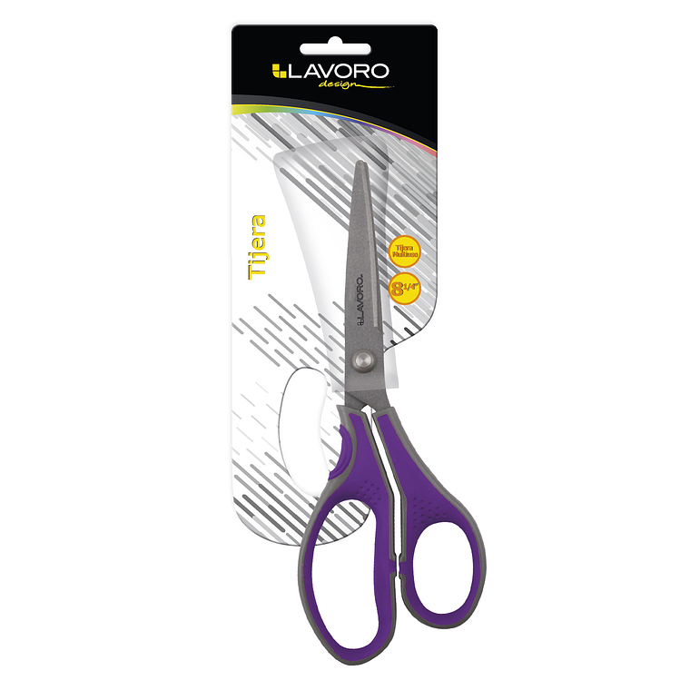 Tijera Multiuso 8 1/4' Mango Goma En Bli Lavoro 1