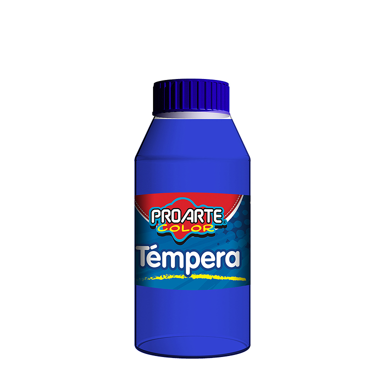 Tempera Proarte Fco.250Ml Azul Pacifico 1