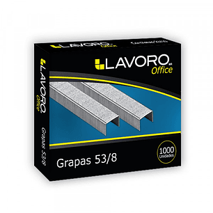 Grapas 53/8 1000 Unidades Lavoro Lavoro