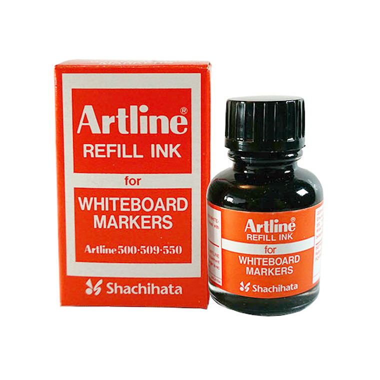 Tinta Marcador Pizarra Negro 20Ml Artline 1