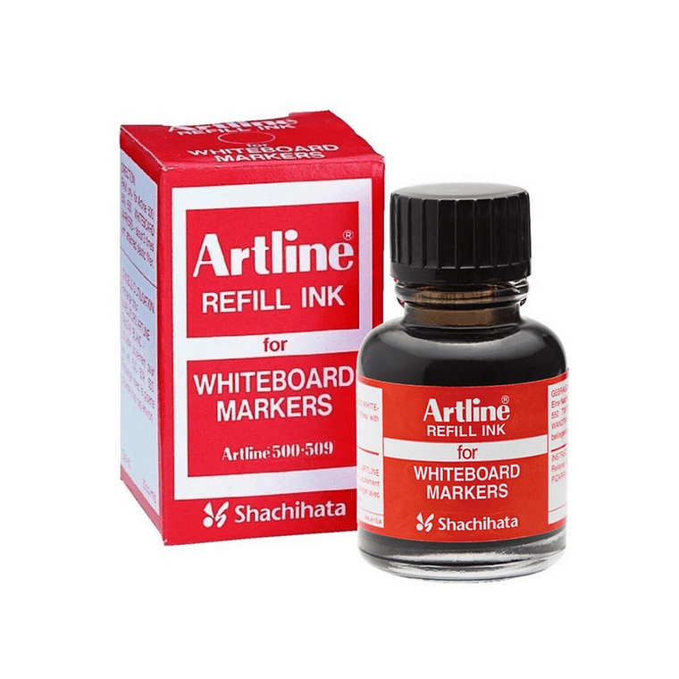 Tinta Negra Artline Para Plumon De Pizarra 1