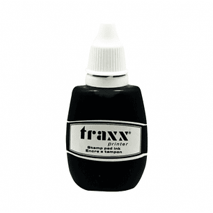 Tinta Para Foliadora Autom 28Ml Negra Traxx