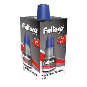 Tinta Para Tampon Azul 24Ml Fultons