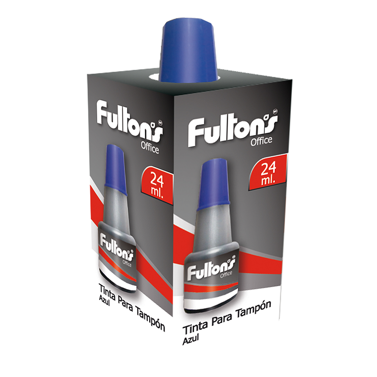 Tinta Para Tampon Azul 24Ml Fultons 1