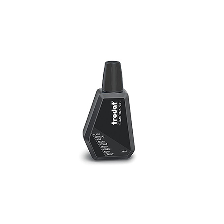 Tinta Trodat Para Tampon 7011 Negro 28Ml Unid 1