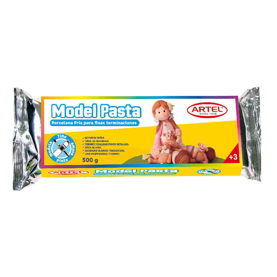Model Pasta Ceramica Frio 500G Artel 1