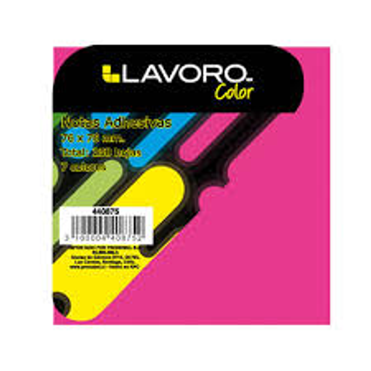 Nota Adh Cubo 654 258Hj 7Col+Blanco Lavoro 1