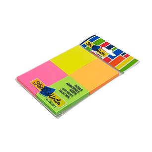 Notas Adhesivas 38X50Mm -200H- Mix Neon Stick & Write