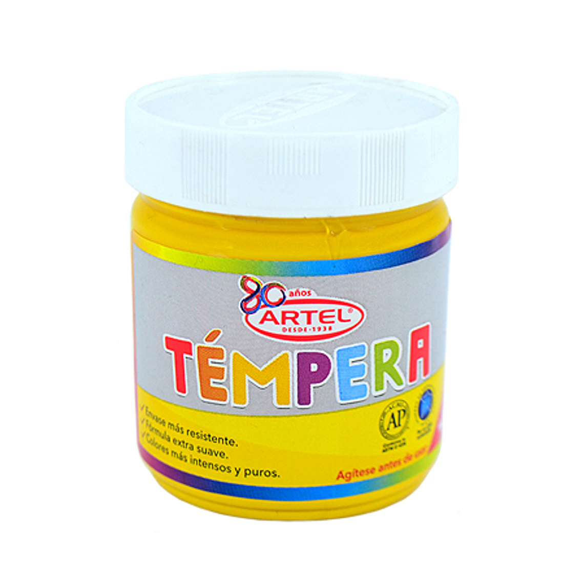 Frasco 100Ml Tempera Artel Amarillo Med 75 1