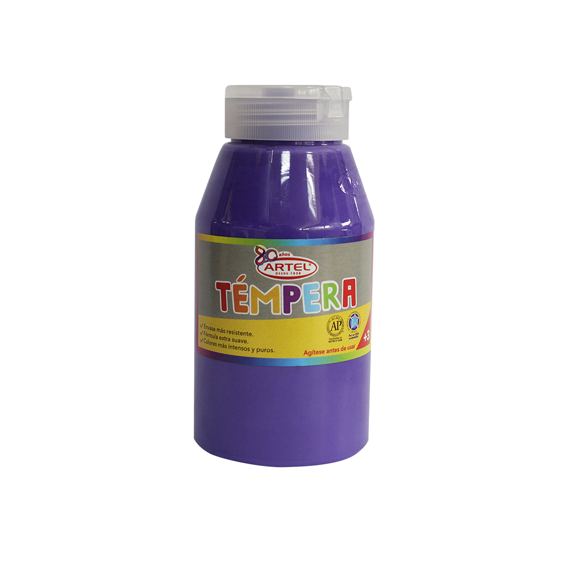 Frasco 250Ml Tempera Artel Morado 1