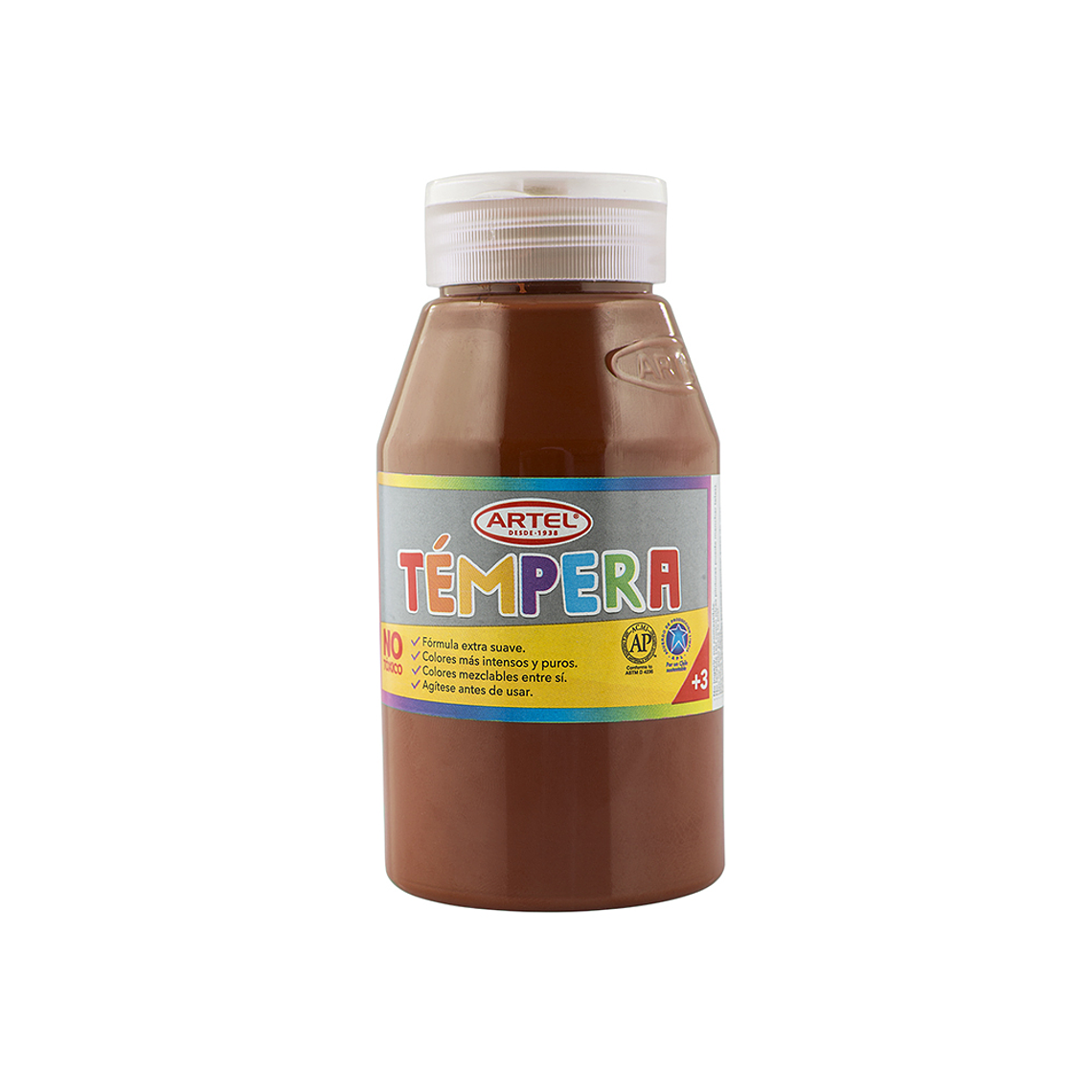 Frasco 250Ml Tempera Artel Siena Tost 1