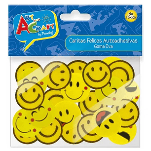 Goma Eva Caritas Felices Dis Surtidos 54 Pcs  Art & Craf