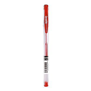 Boligrafo Gel Isofit 0,5Mm Punta Fina Rojo