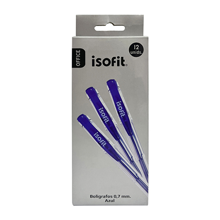 Boligrafo Gel Isofit Azul 0.7 Mm. 1