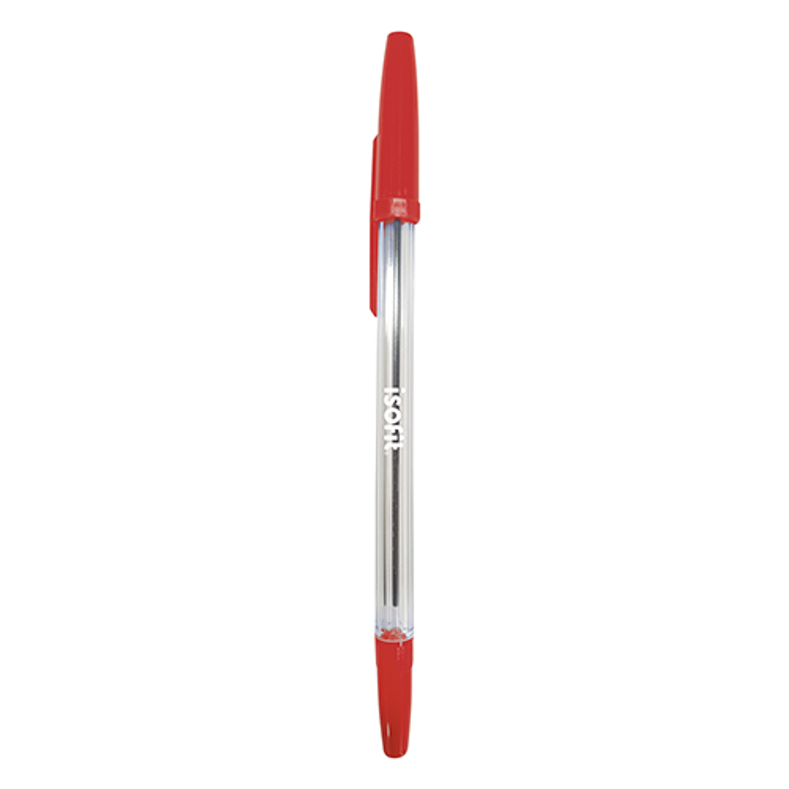Boligrafo Isofit 0,8Mm Punta Fina Rojo Caja 50 Uni. 1
