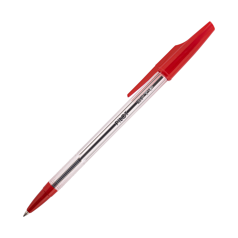 Boligrafo Lapiz Pasta Bepete 0.7 Rojo Pilot 1