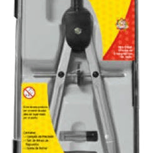 Compas De Precision Grande C/Accesorios Fultons
