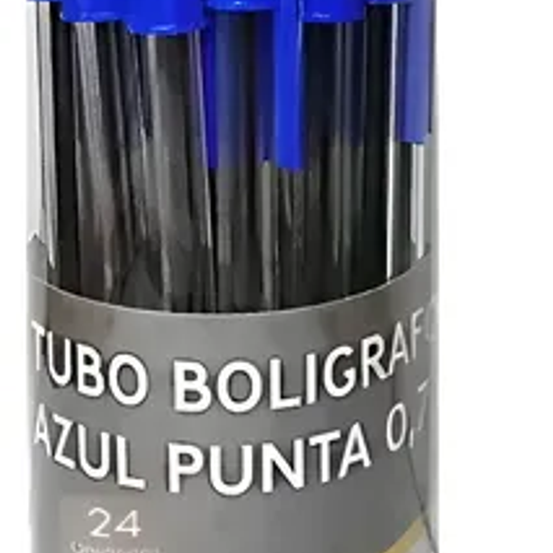 Lapiz Pasta Boligrafo Isofit 0,7Mm Tubo 24 Uni Azul 1
