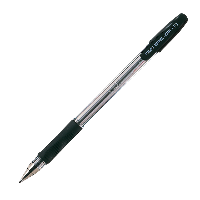 Lápiz Pasta Bps Grip 0.7 Negro Pilot 1