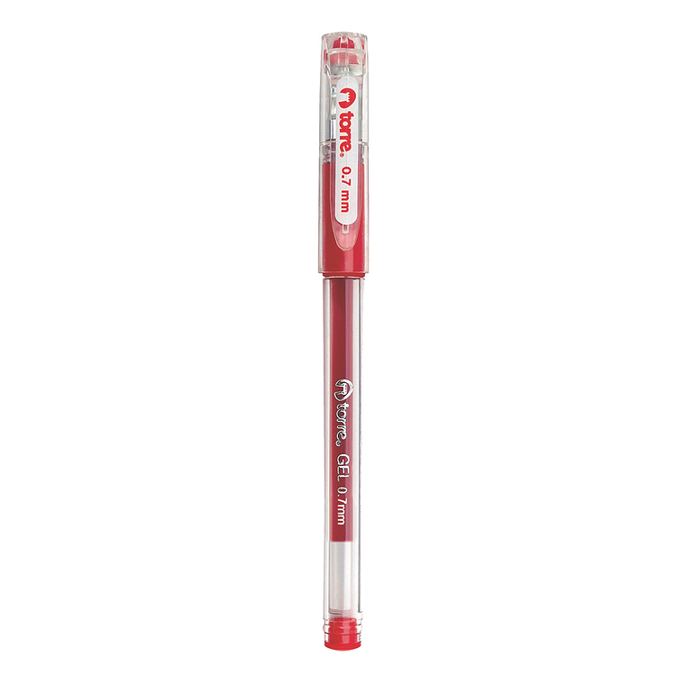 Lapiz Torre Gel 0.7 Mm Rojo 1