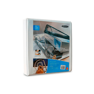 Archivador Presentacion Oficio 2A 1.5' Blanco Wilson Jones