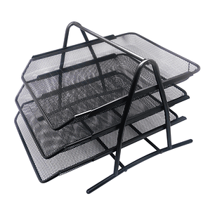 Bandeja Escrit Malla Fultons Met Triple Neg Unid