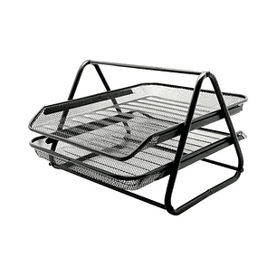 Bandeja Escritorio Articulada Doble Metalica Selloffice