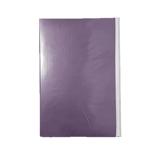 Carpeta Plastificada Con Accolip  Morado Fogata                                