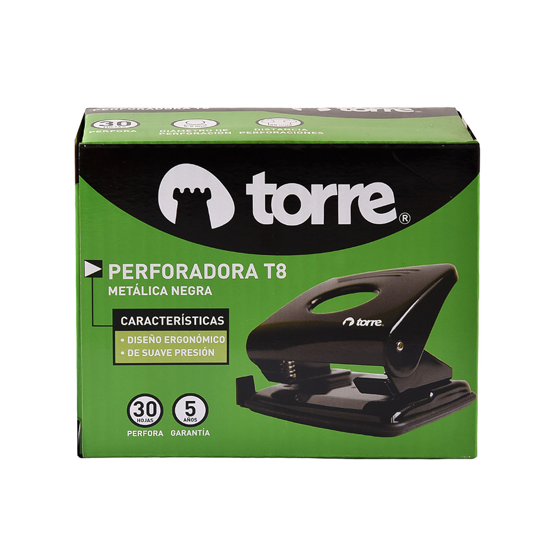 Perforador T-8 Negro Torre 1