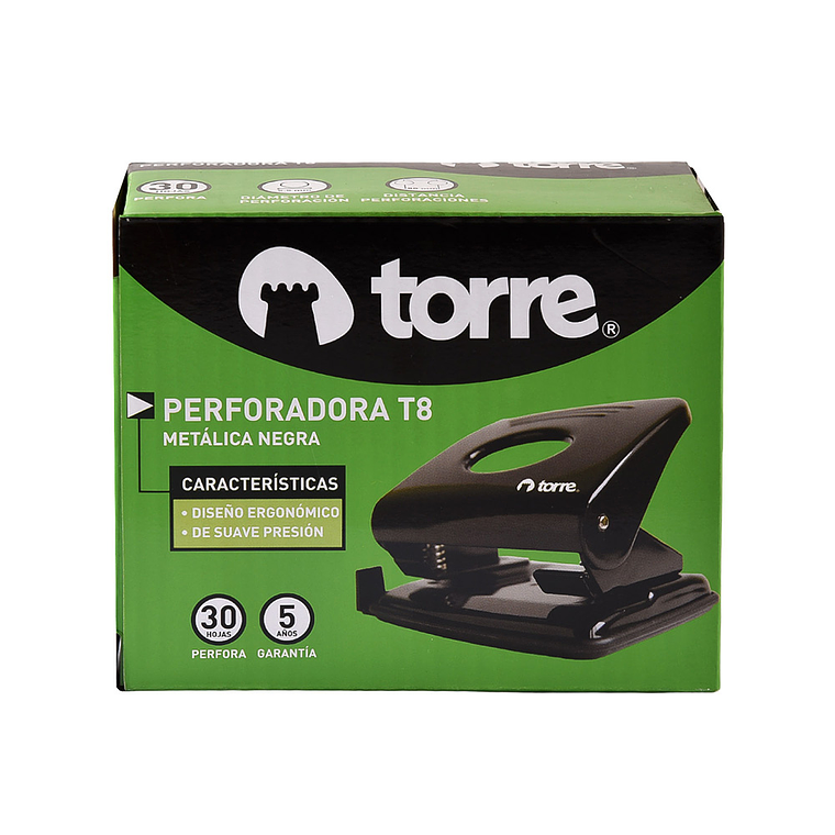 Perforador T-8 Negro Torre 1