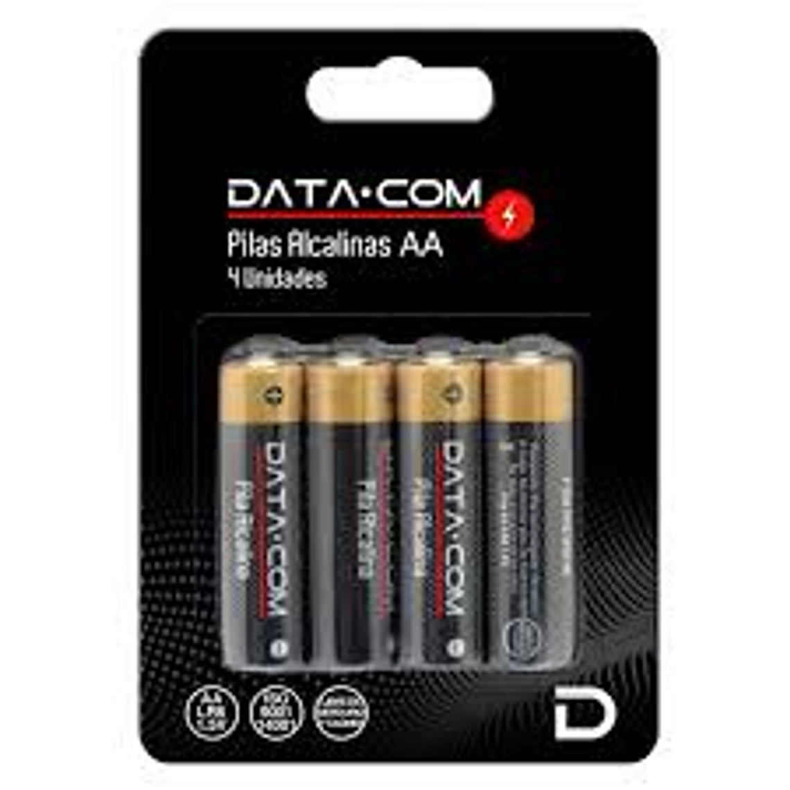 Pila Alcalina Aa Datacom Por Unidad 1
