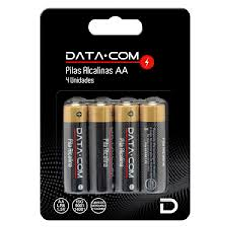 Pila Alcalina Aa Datacom Por Unidad 1