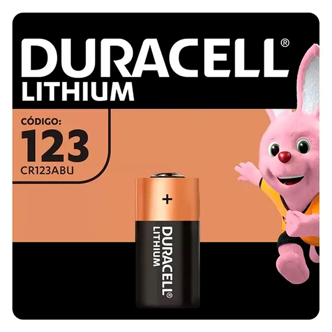 Pila De Litio Di123 Abu Duracell 1