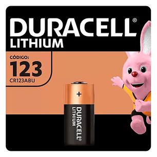 Pila De Litio Di123 Abu Duracell