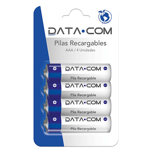 Pila Recargable Aaa 1100 4 Un Datacom