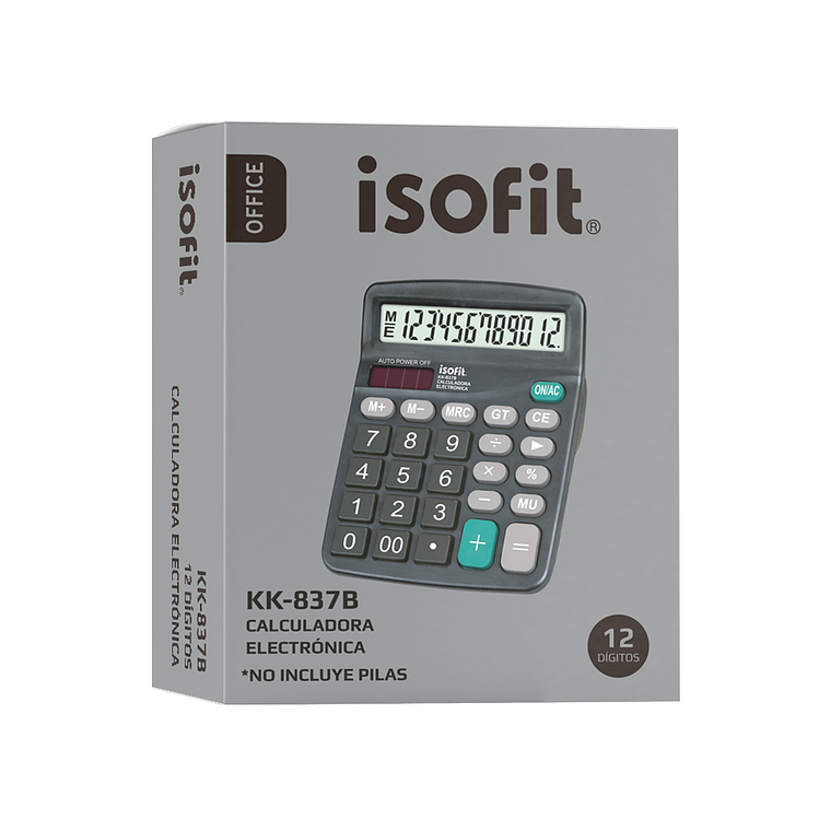Calculadora 12 Digitos Isofit 1