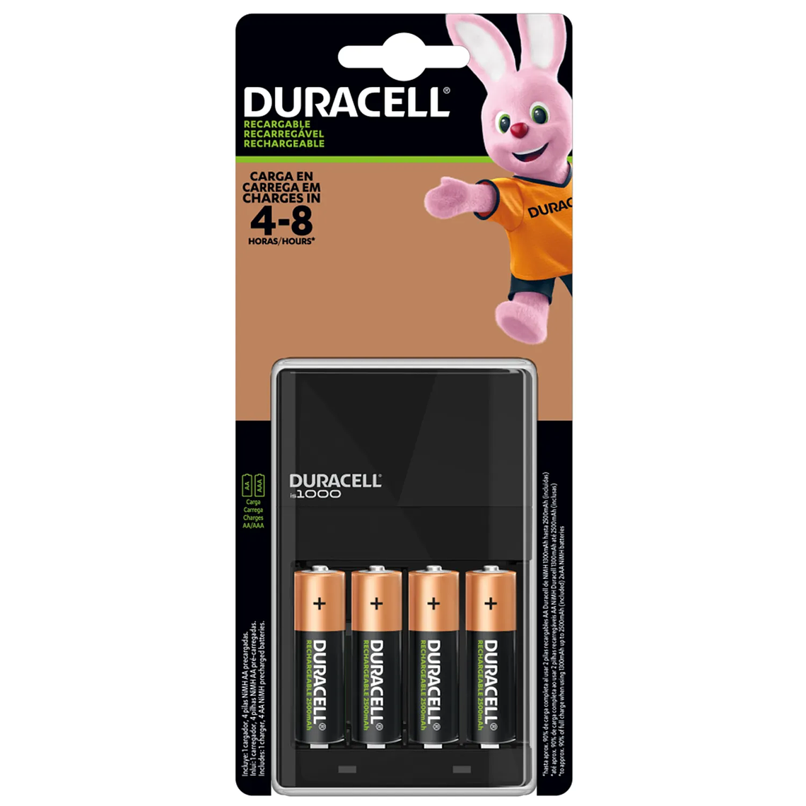 Cargador Pila Aa-Aaa Duracell 1
