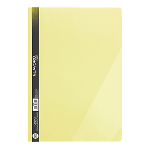 Carpeta C/Accoclip Bols. Triang Of. Amarillo Pastel Lavoro