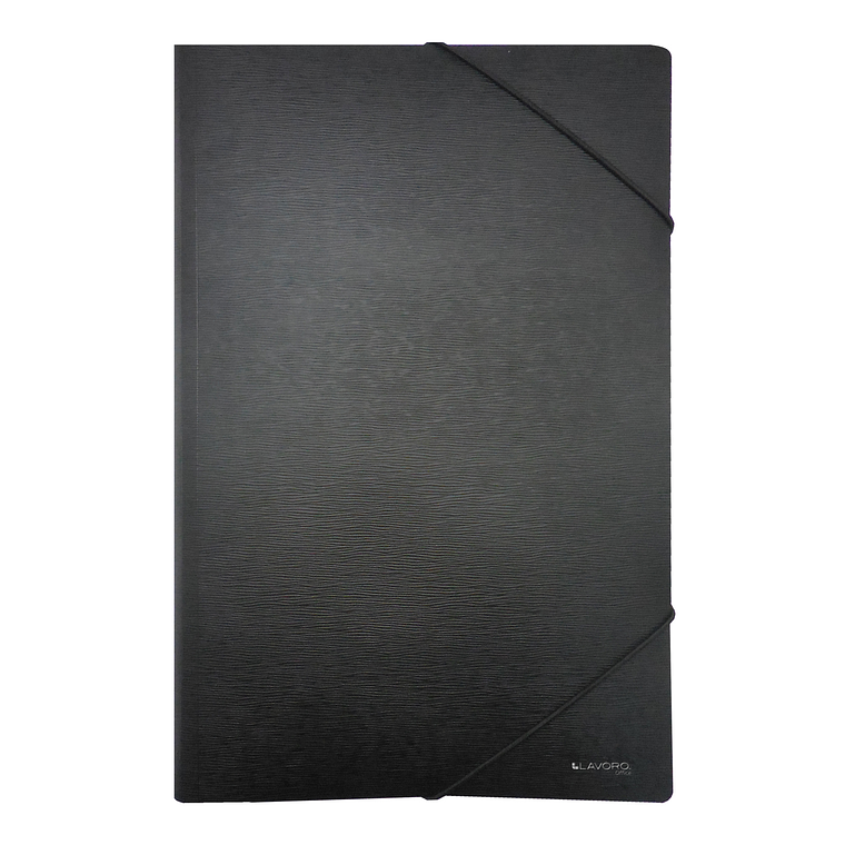Carpeta C/Elastico Pp Of Negra Lavoro 1