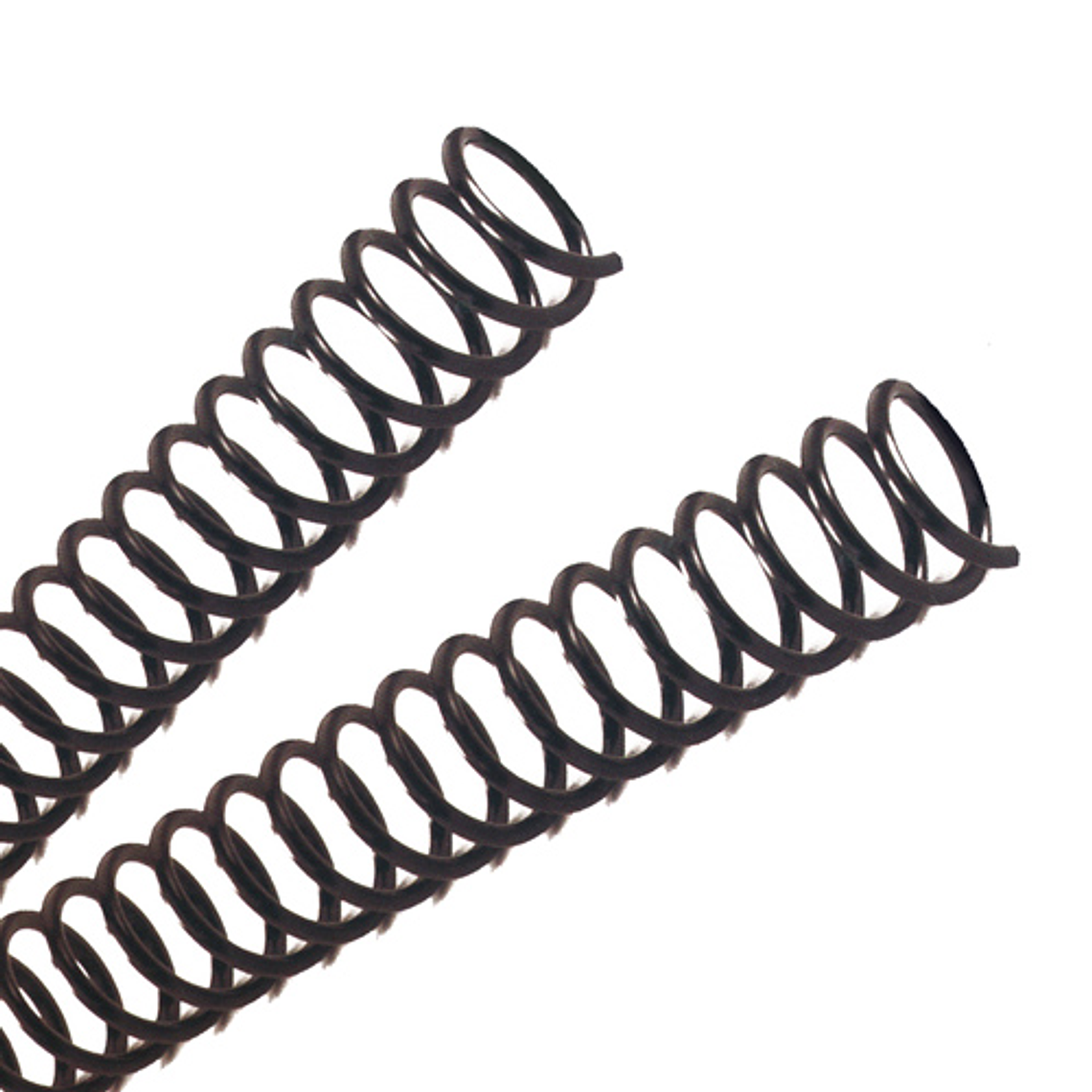 Espiral Plast 10Mm 100Un 45Hjs Negro Gbc 1