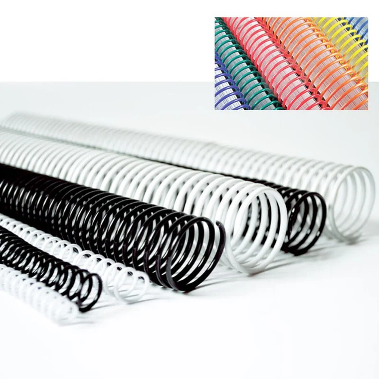 Espiral Plast 12Mm 50Un 60Hjs Negro Gbc 1