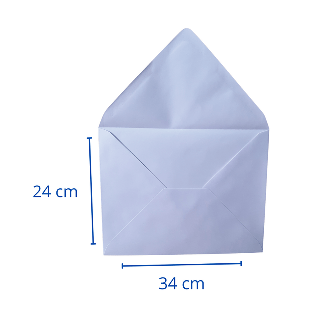 Sobre Oficio 24X34 Blanco Teknofas 10 Un    1