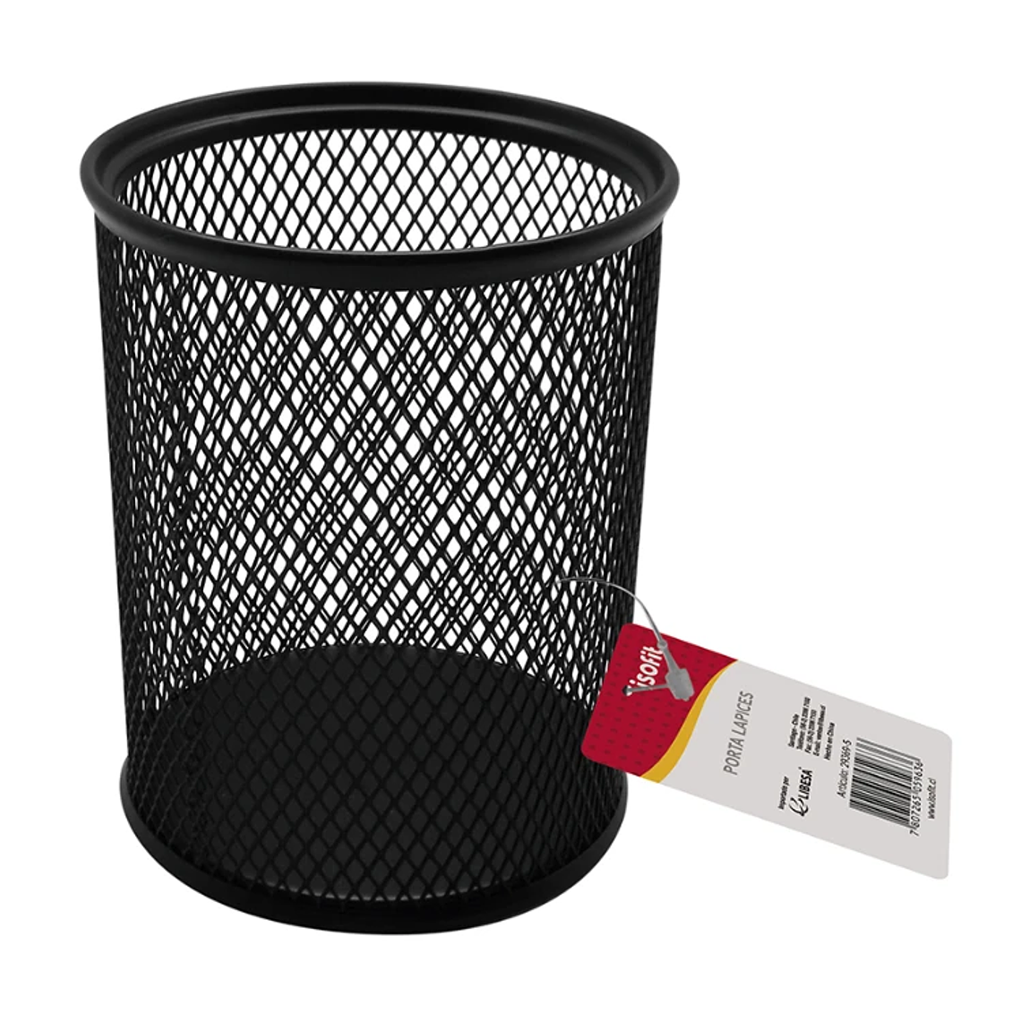 Porta Lapices Isofit 80*98 Mm Negro 1