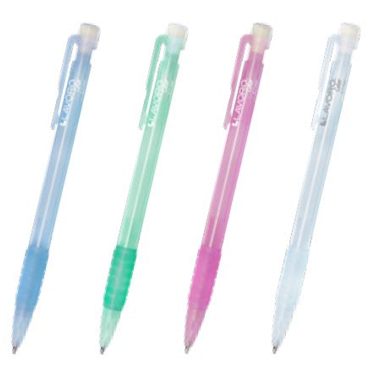 Portaminas 0.7Mm Colores Pastel C/Grip Lavoro 1