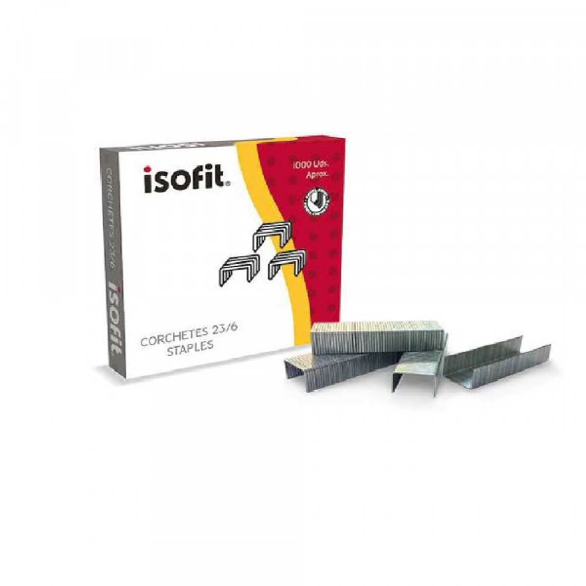 Corchetes Isofit 23/ 6 Caja De 1000 Uds 1