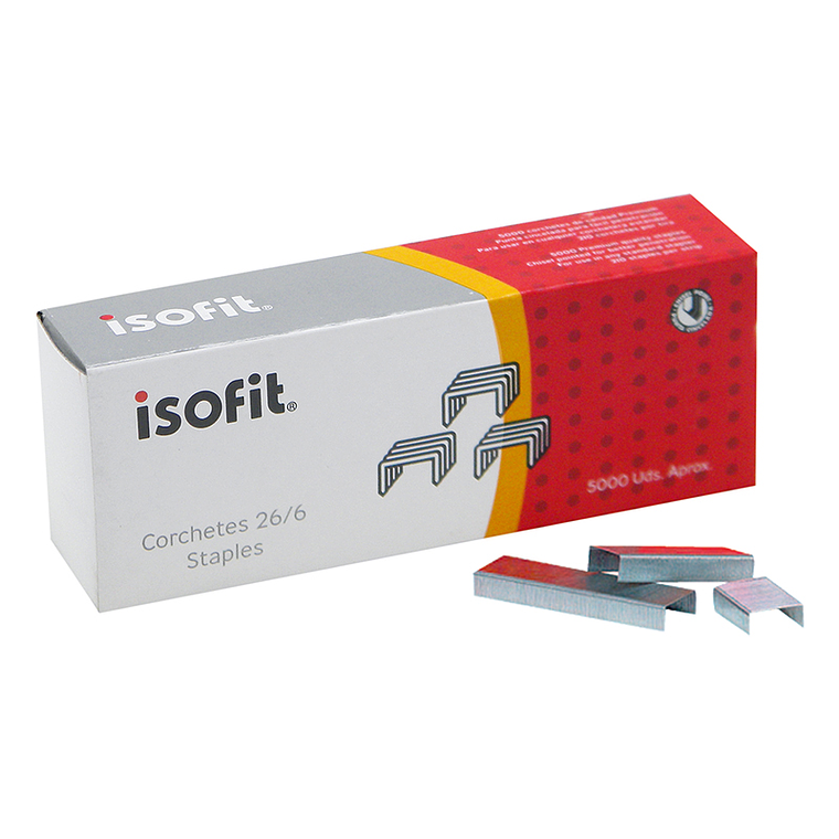 Corchetes Isofit 26/ 6 Caja De 1000 Uds 1