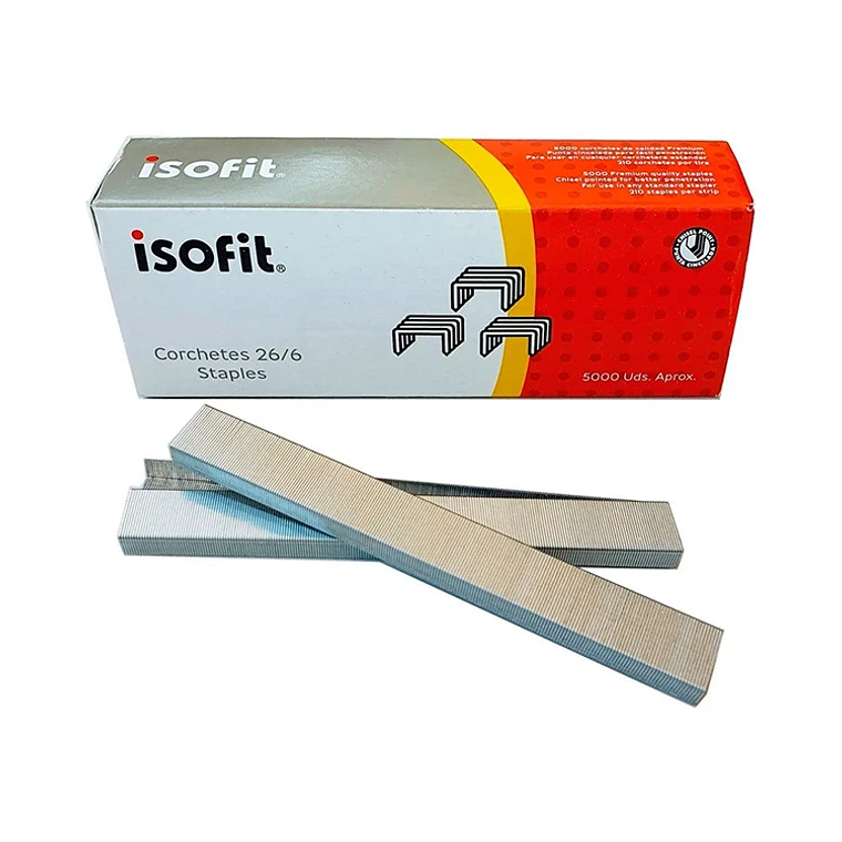 Corchetes Isofit 26/ 6 Caja De 5000 Uds 1